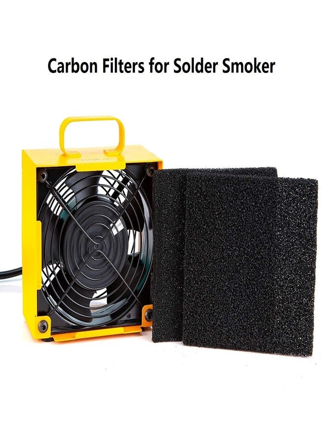 KOTTO 5 Pack 0.4 Inch Thick Activated Carbon Solder Fume Extractor Filters - Smoke Absorber Refills for Ventilation Systems - Image 4